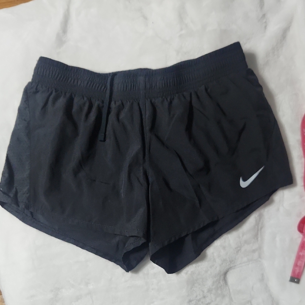 Nike Black Athletic Shorts Lightweight Performance